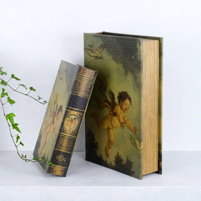 Скринька у формі книги набір з 2-х Ангел 33-KSH-XZ-L434
