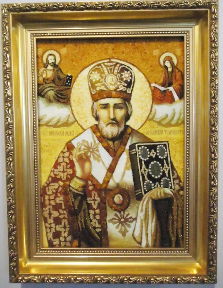 Іменна ікона Микола ІІ-98 30*40
