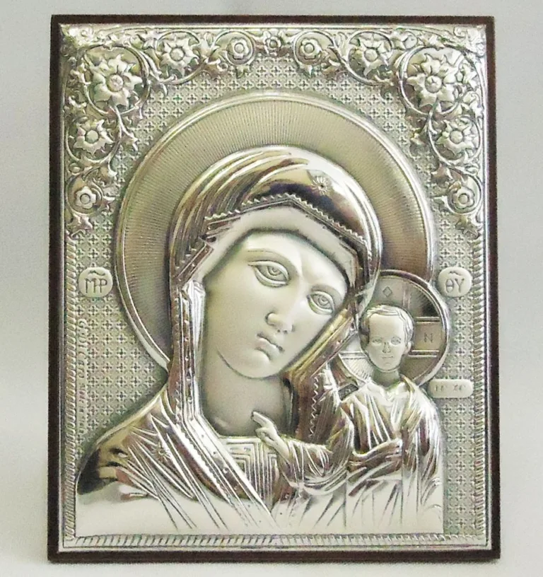Ікона Казанська на дерев'яній основі 1042