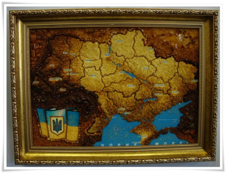 Карта України складна Г-66 30*40