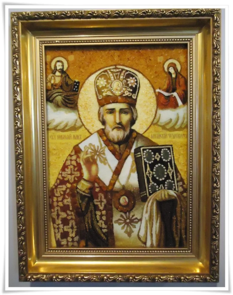 Іменна ікона Микола ІІ-98 40*60