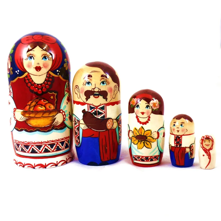 Лялька мотрійка 5-х дівчинка Українка 14 см М-20