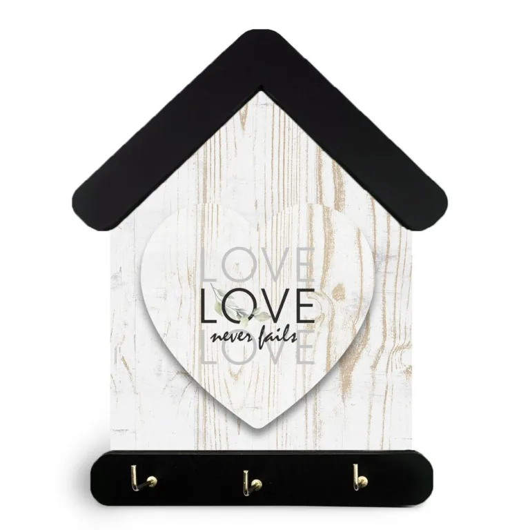 Ключниця "Love never fails" 15*24 см гпхркл50008а