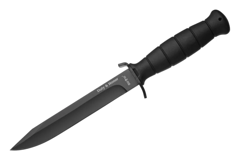 Ніж нескладний тактичний із чохлом 293 мм 1167 Black