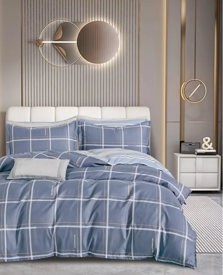 Постільна білизна мікровелюр двоспальний комплект Velour 180*210 см D16