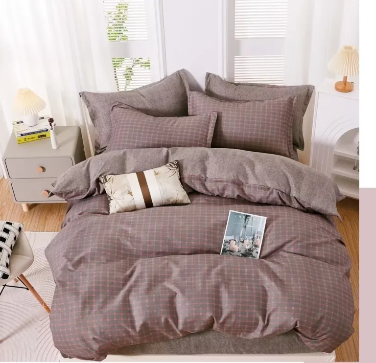 Постільна білизна мікровелюр двоспальний комплект Velour 180*210 см D14