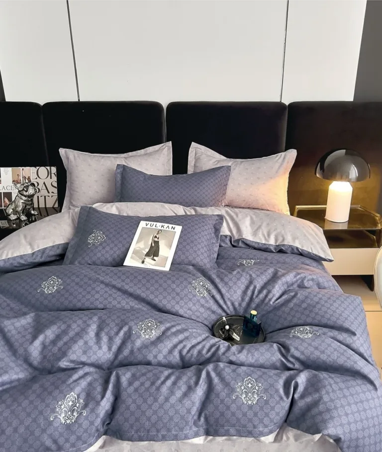 Постільна білизна мікровелюр євро комплект Velour 200*220 см D26